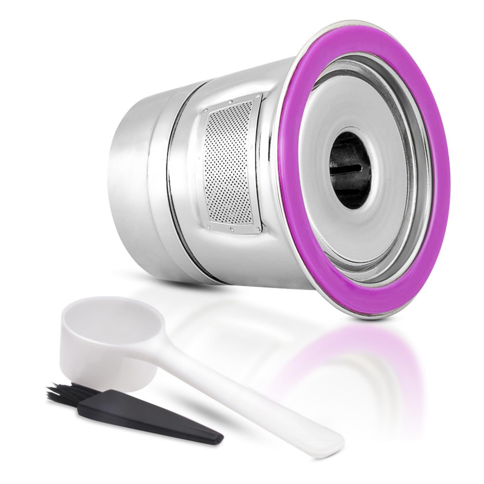 MICFENY Coffee Capsuled Cup Universals Reusable Coffee Pods Stainless Steel Cup Coffee Pods Coffee Filter Accessories Enduring