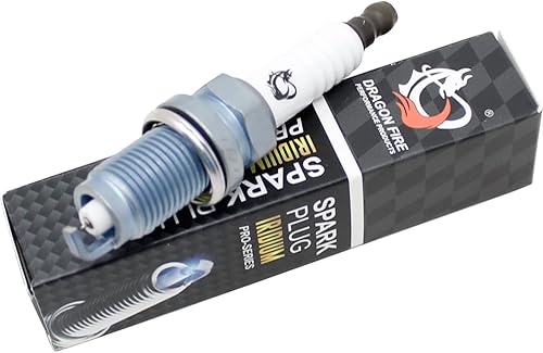 Miniatura 3 de DRAGON FIRE PERFORMANCE IRIDIUM Bujías compatibles con Honda Acura Accord CR-V CSX Civic Element MDX RL RSX TL TSX 2.0L 2.4L 3.0L Reemplaza 6994