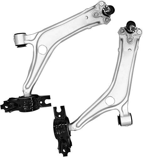 Miniatura 410 de Detroit Axle - Kit de brazos de control delanteros de 4 piezas para Chevrolet Aveo Aveo5 Pontiac G3 Wave Wave5 Suzuki Swift+, 2 brazos de control