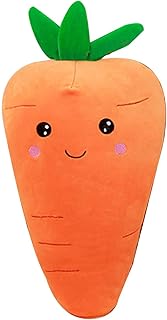 Cartoon Carrot Plush Toy Cute Carrot Shape Pillow Stuffed Carrot Toy Soft Carrot Doll for Kids Girls