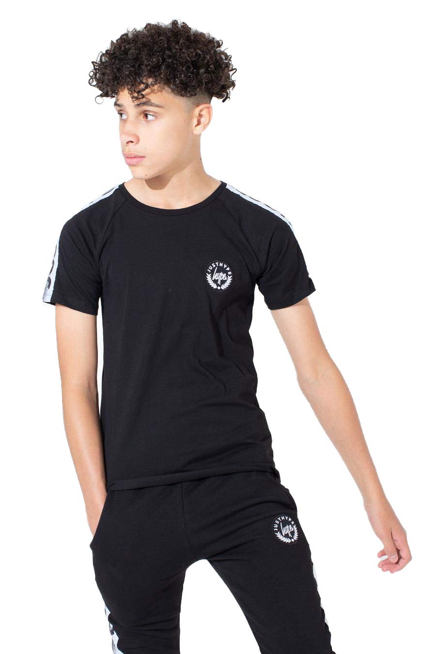 hype Black Speckle Tape Kids T-Shirt