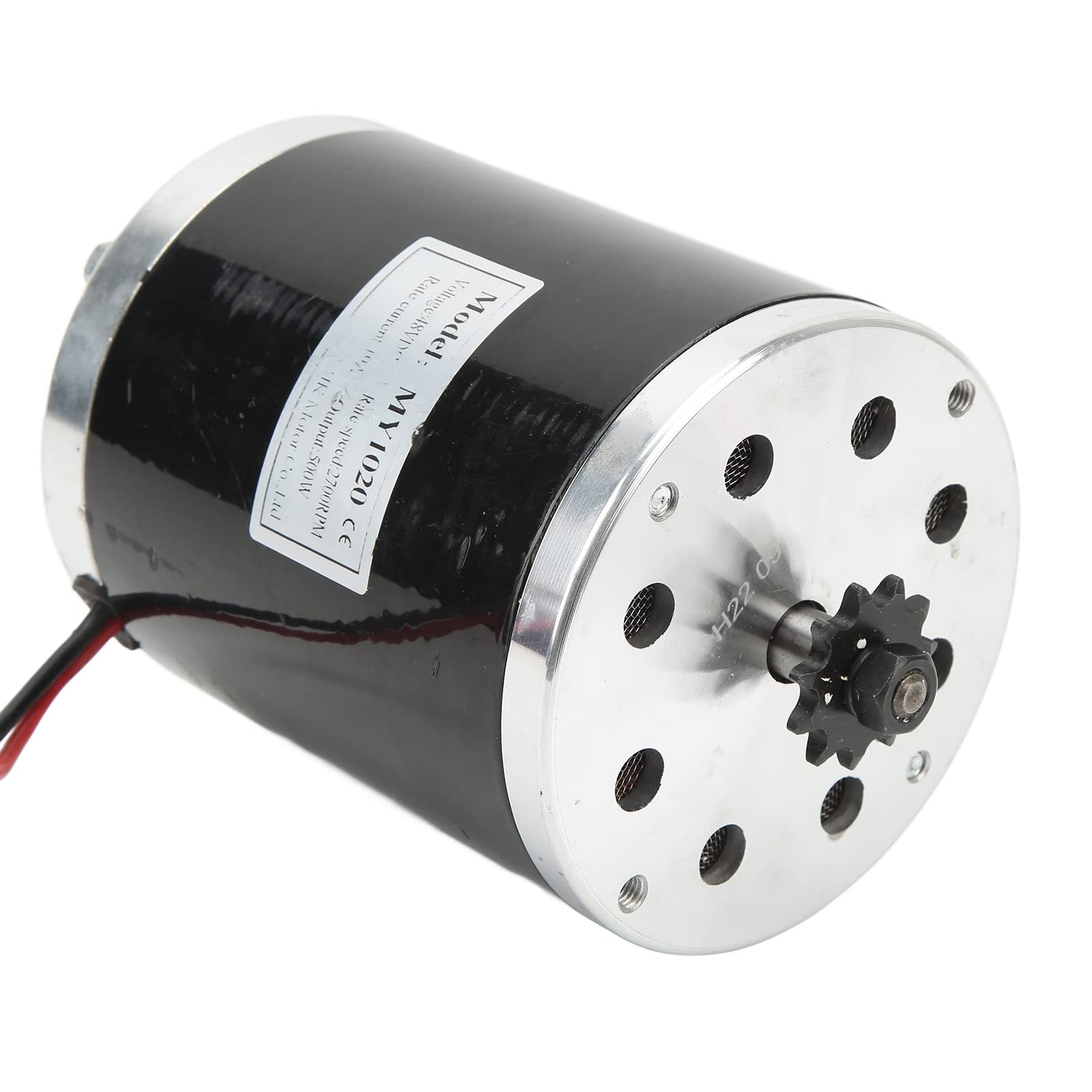Szczotkowany silnik 48 V 500 W, 2700 TR/min szybki elektryczny silnik do skutera elektrycznego