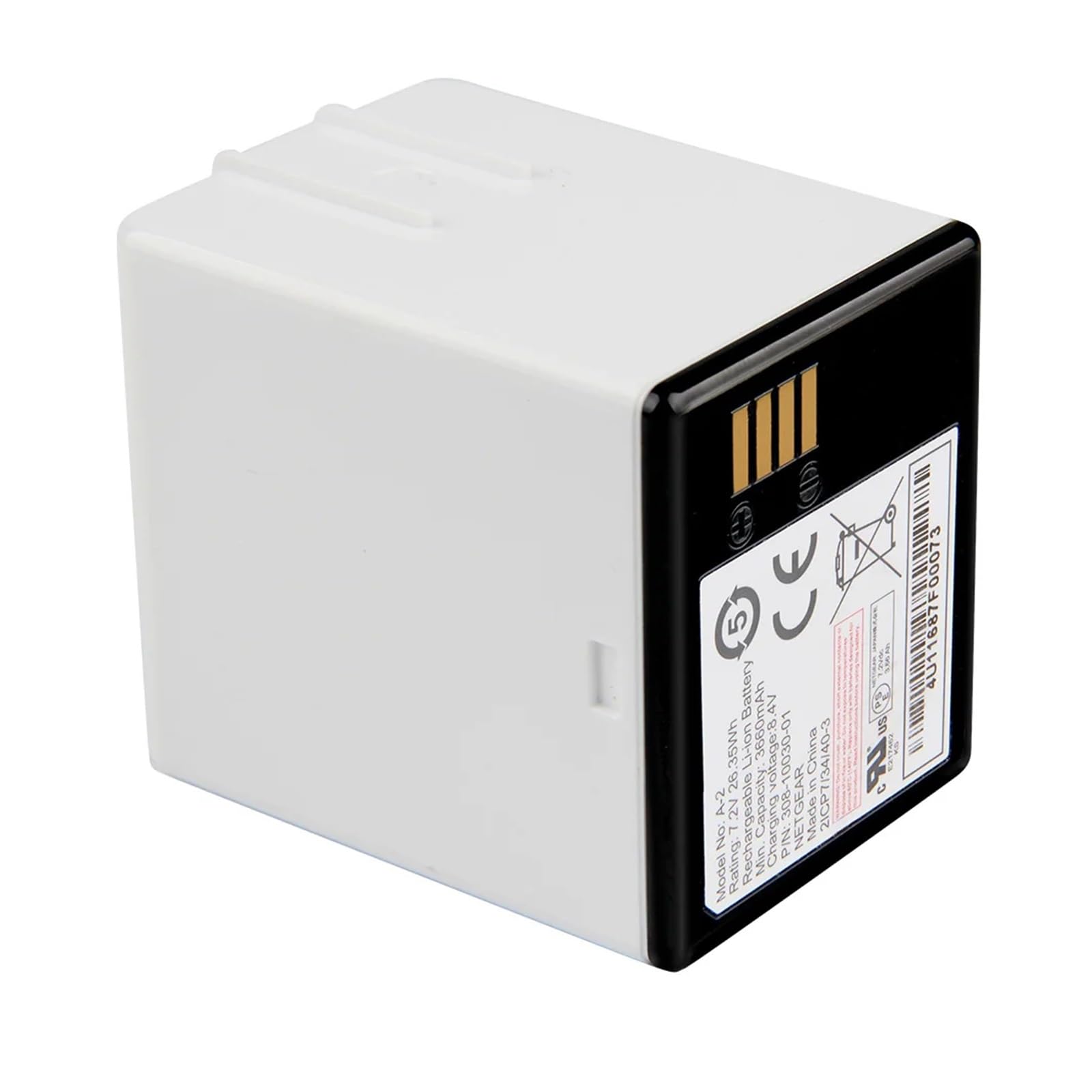 Batterie de remplacement, piles rechargeables 3660 mAh