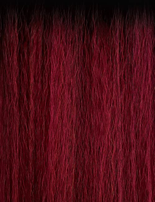 Miniatura 7 de Outre Peluca de encaje frontal 360 de 13 x 6 pulgadas atada a mano VELORA (terciopelo rojo DR)