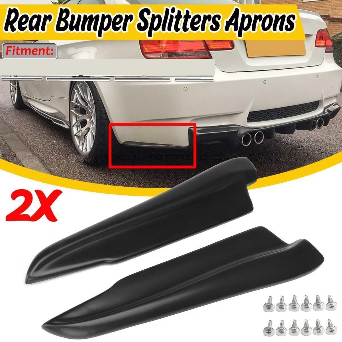 52cm dyfuzor tylnego zderzaka samochodu osłona przeciwbryzgowa przedłużenie wargi Valance, dla BMW, E90 E91 E91 E92 E93 All Style