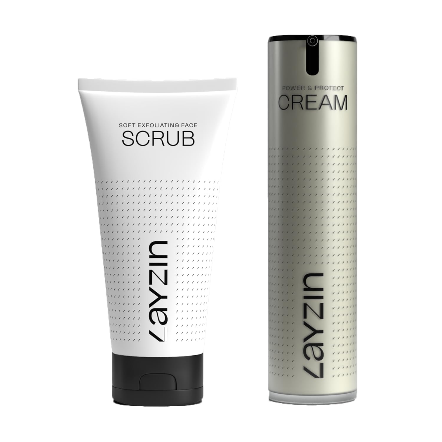 Perfect Pair Set Vantaggio – Delikatny Peeling do Twarzy + Krem Dzienny Power and Protect SPF30 – Codzienne Nawilżenie, Delikatne Peelingowanie, Świeża i Promienna Skóra dla Wszystkich Typów