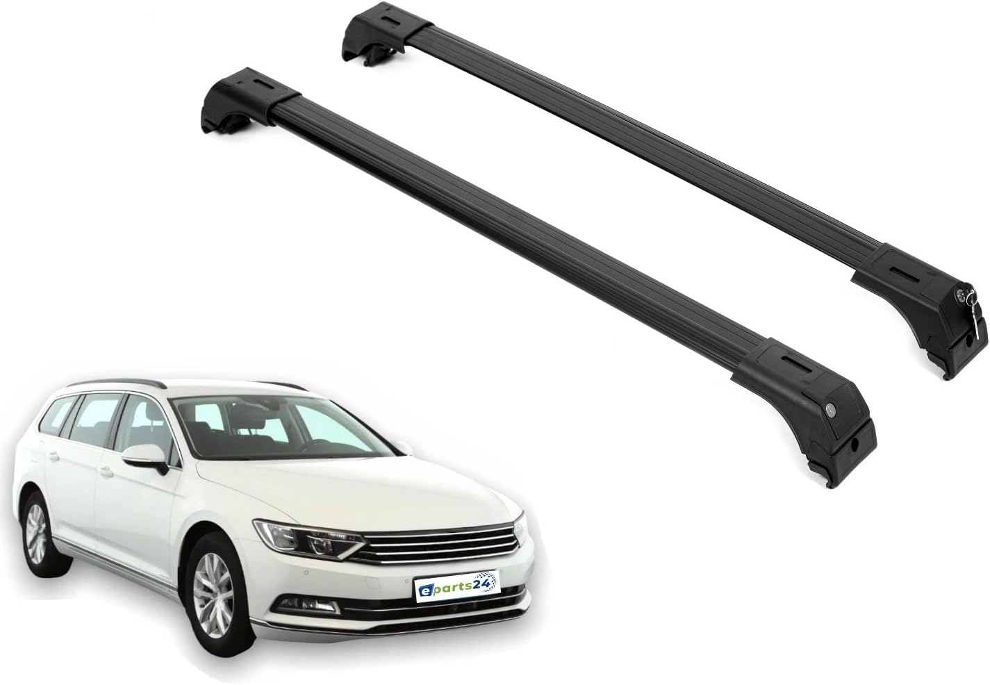 Dachträger Querträger Träger für VW Passat B8 3G Variant Kombi 20142019 schwarz Grundträger Dachträger Querträger Träger für VW Passat B8 3G Variant Kombi 20142019 schwarz Grundträger