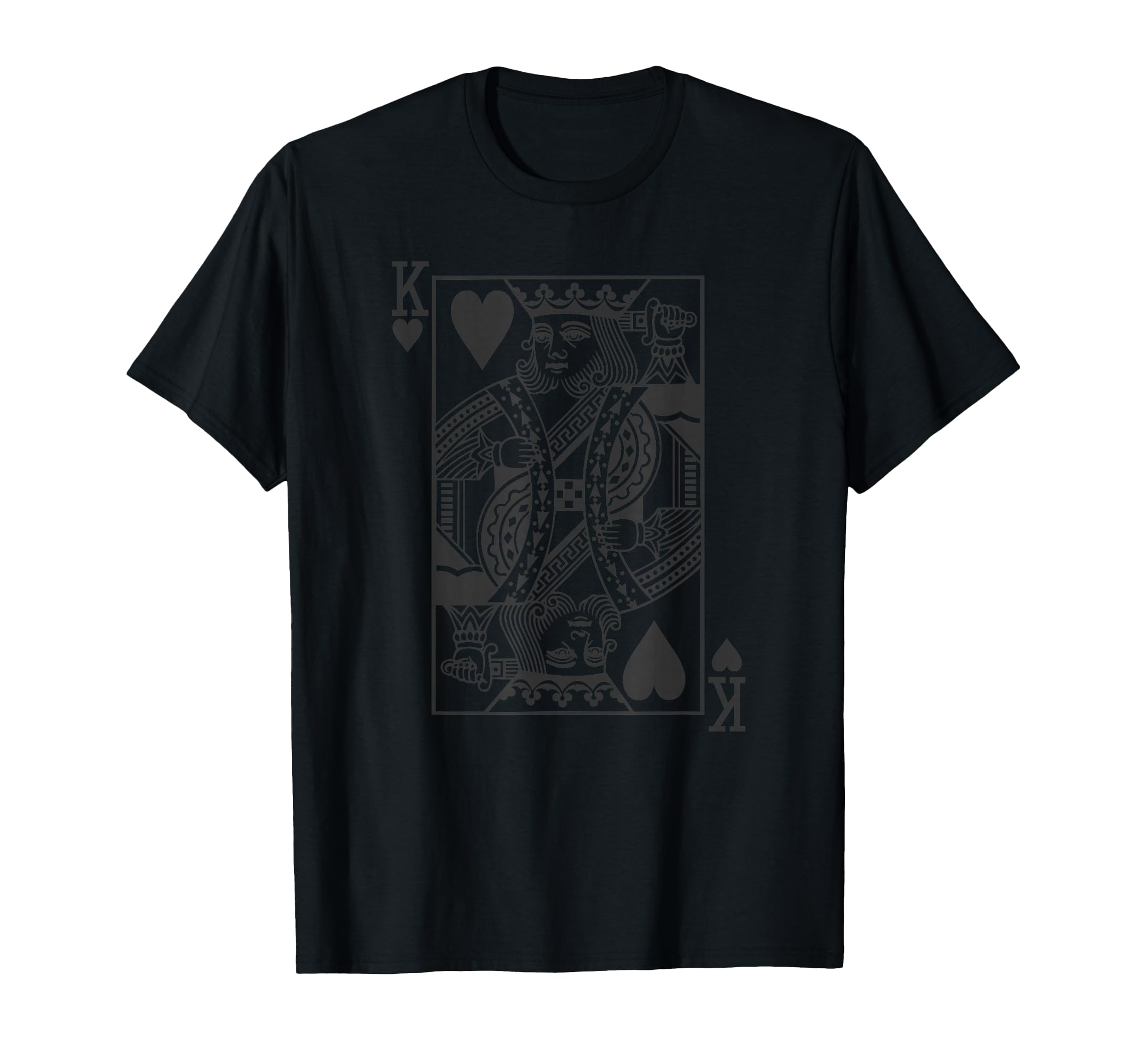 The Original King of Hearts T-Shirt Dark Design T-Shirt