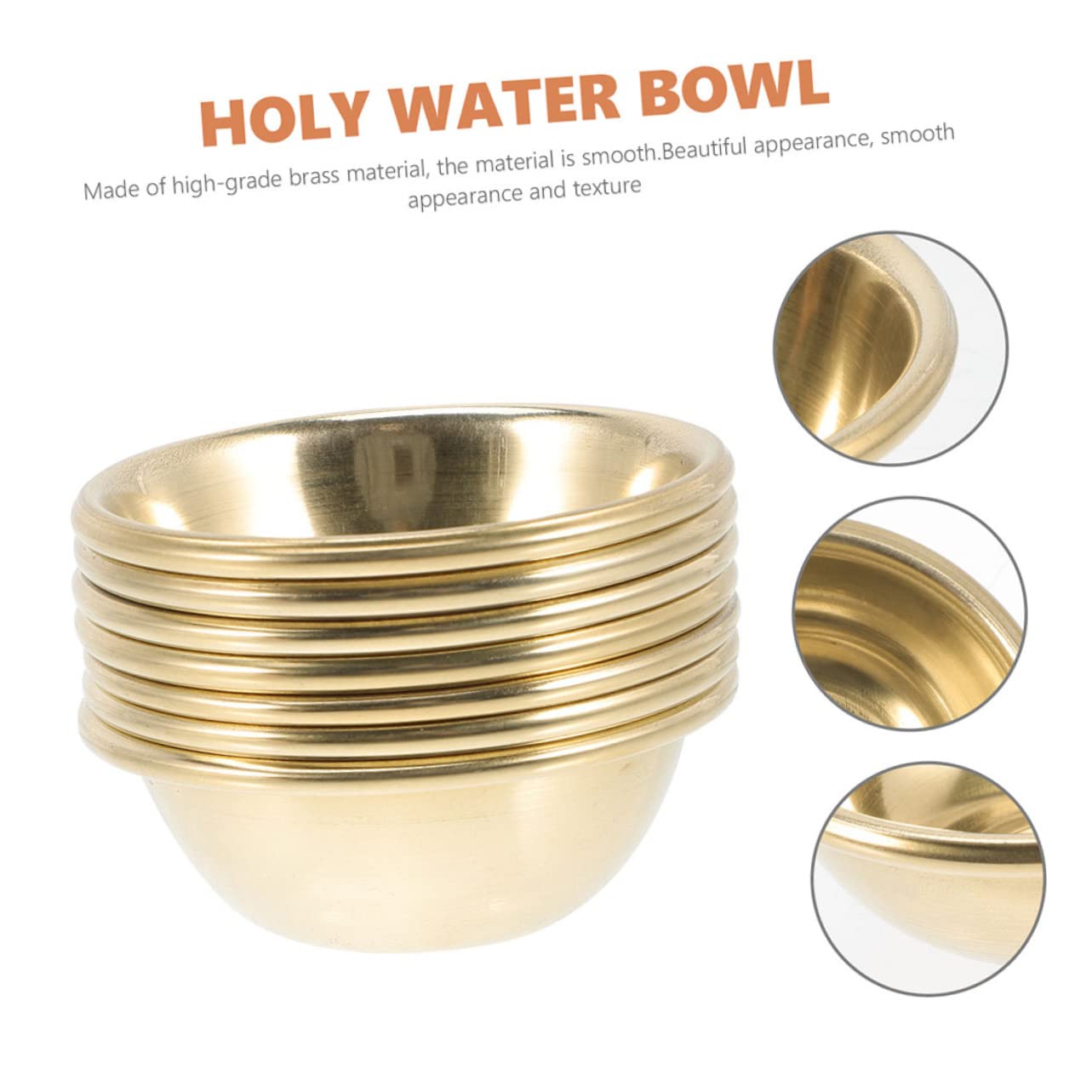 7 bols à offrande tibetain 63mm laiton Rituel Bouddhiste Patine 7 bols à offrande tibetain 63mm laiton Rituel Bouddhiste Patine