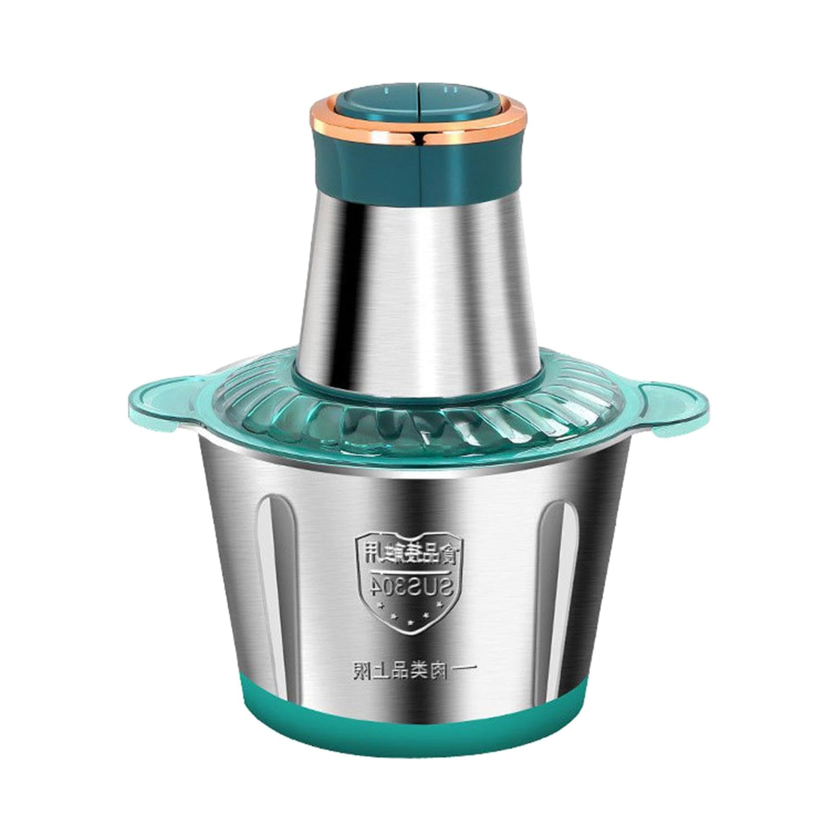 Eletric Meat Grinder Family Stainless Steel Mincer for | Eletric Meat Grinder Family Stainless Steel Mincer for Baby Food Salad Fruit 2L-image-36