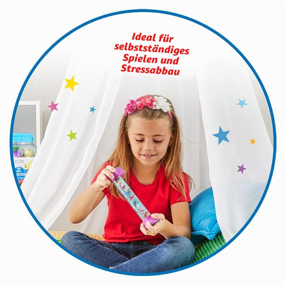 Learning Resources Sensorik Fidget Toys Set, Spielzeug zum Angstabbau und stressabbau, Sensory bottle, Mini-Leuchtstäbe, Playfoam, Adhs kinder hilfsmittel schule