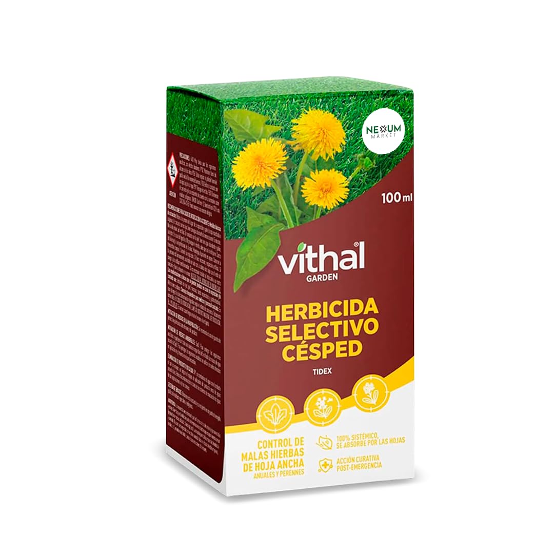 Herbicida Selectivo Contra Malas Hierbas de Césped y Hoja Ancha HERBICLAIR | Fluroxipir 20% p/v | Envase Concentrado 100 ml | Cobertura hasta 1000 m² | Control Post-Emergencia | Nexum Market