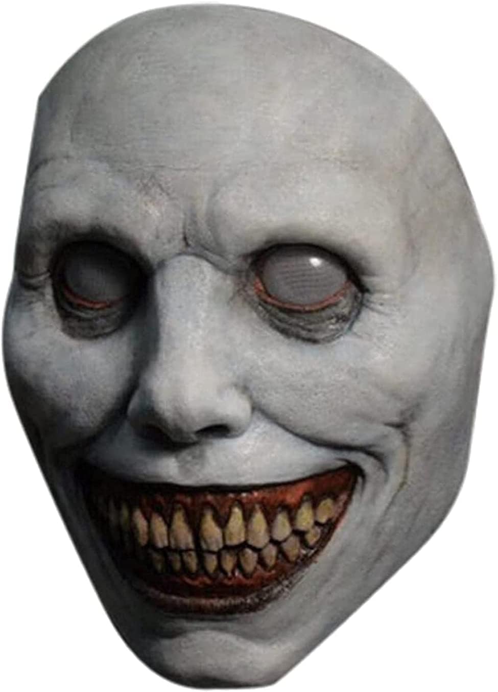 Scary Halloween Mask, Smiling Demon Mask, Horror Realistic Ghost Devil Evil Mask for Cosplay Party Props
