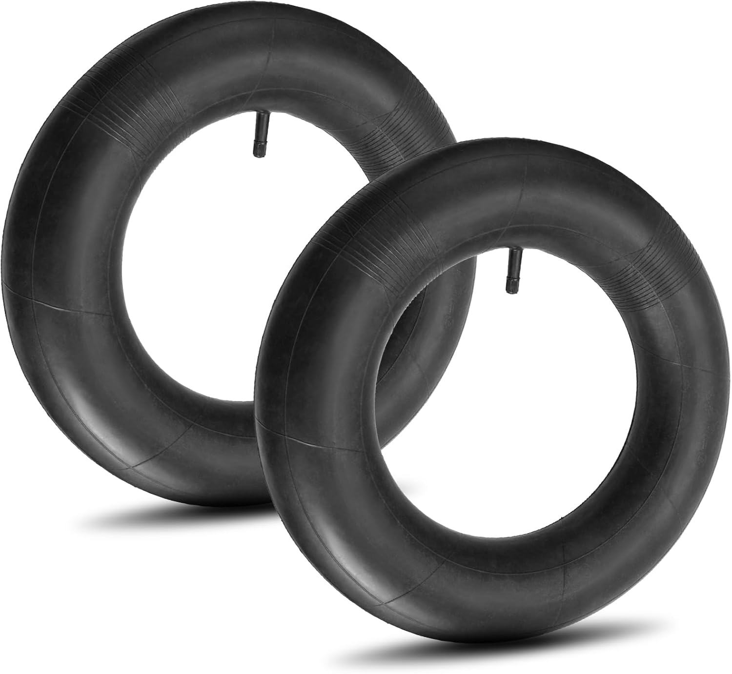 16x6.50-8 Inner Tube 16x7.50-8 Heavy Duty Replacement Tire Tubes with Straight Valve Stem for Mowers, Golf Cart, Tractor, Garden Trailer - 2 Pack