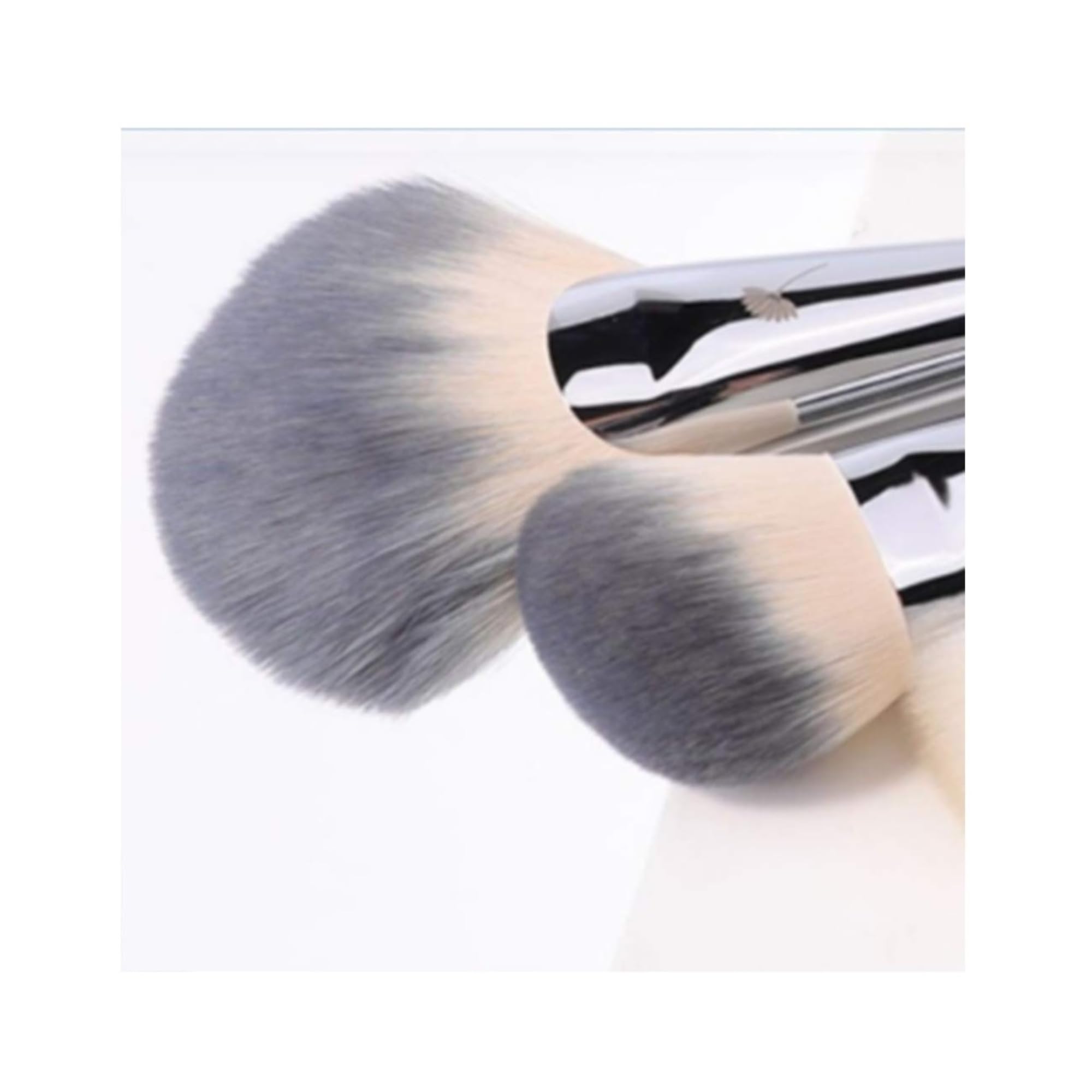 Make-Up-Pinsel-Set, Pinsel-Set, Blau, 10 Professionelle Make-Up-Pinsel Mit Taschen, Nicht Synthetisch, Foundation-Mischung, Rouge, Concealer, Augen-Foundation-Pinsel,