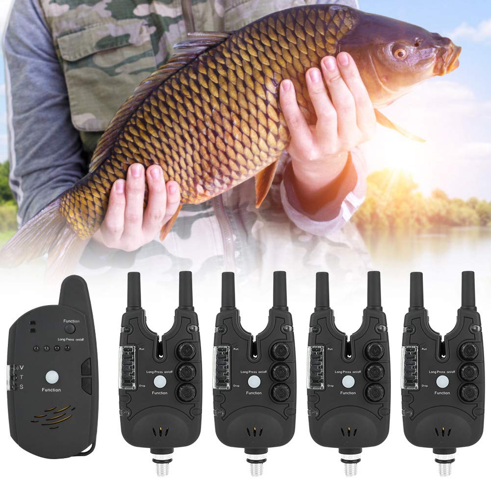 LED Fishing sygnalizator brań Wskaźnik sygnału dźwiękowego ABS Akcesoria dla entuzjastów wędkarstwa