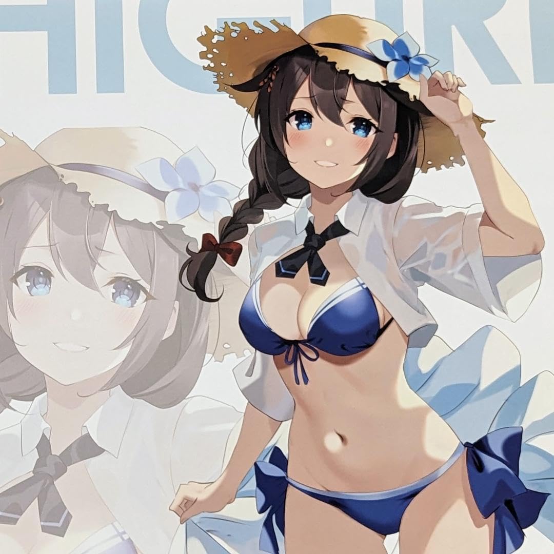 Amazon.co.jp: 艦これ B2ポスター 時雨改三 水着 カレー機関 26th拡張 