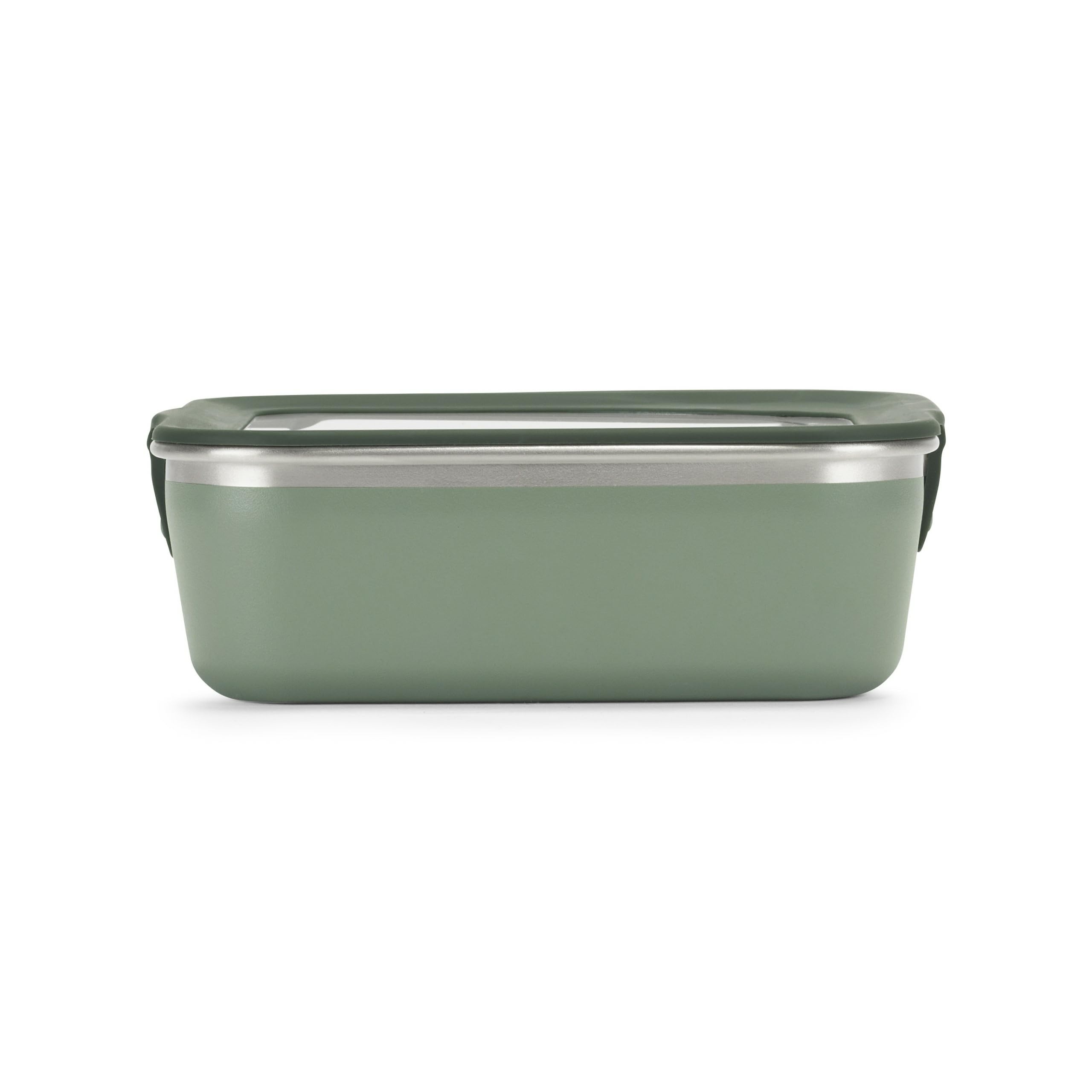 Rise Lunch Box Stainless Steel in Sea Spray Colour, Leak-Proof, 592 ml, 1010620