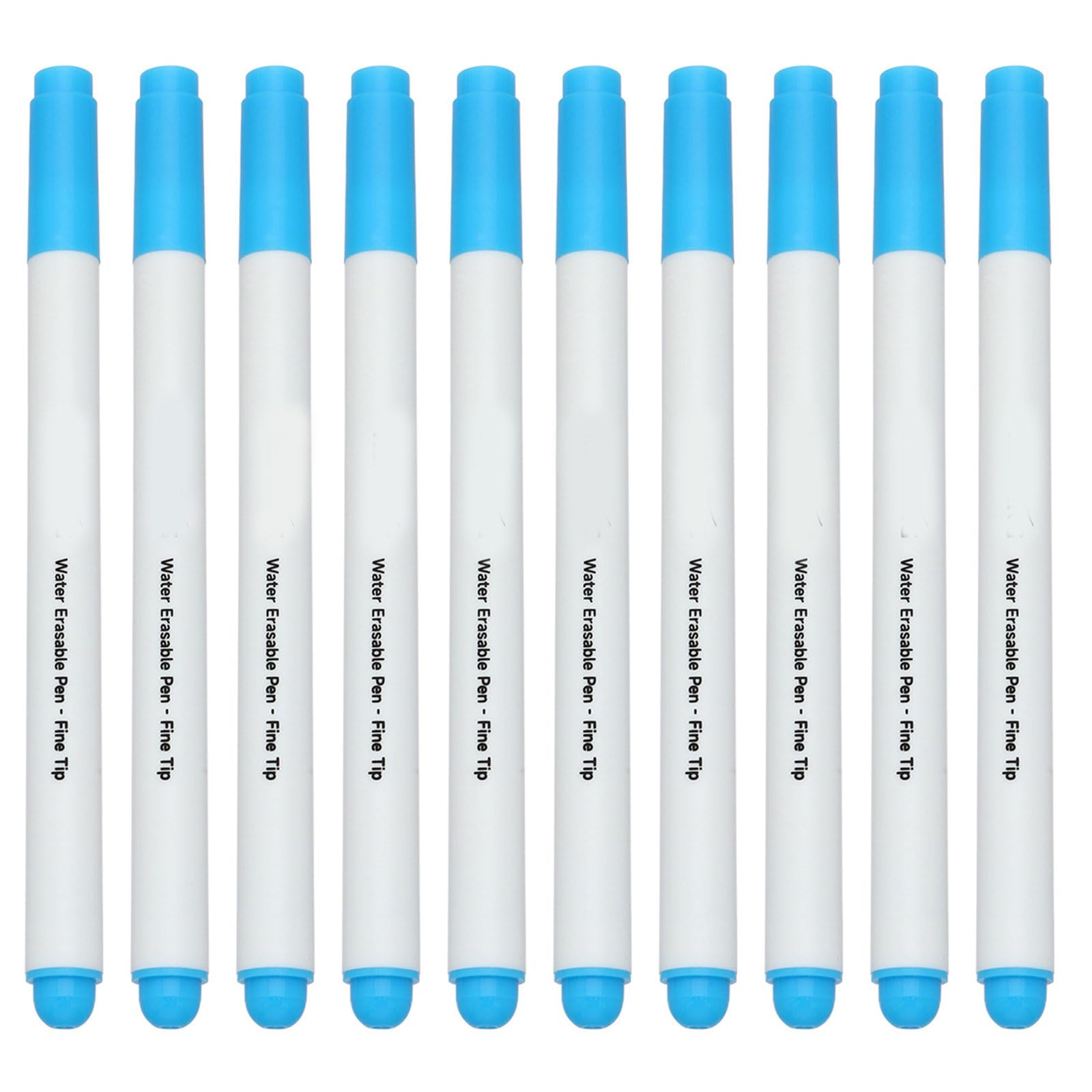 Xjdzineq 10Pcs Fabric Marker for Sewing Craft 1.0mm Broad Tip Water Soluble Clothing Marking Pen Embroidery Markers