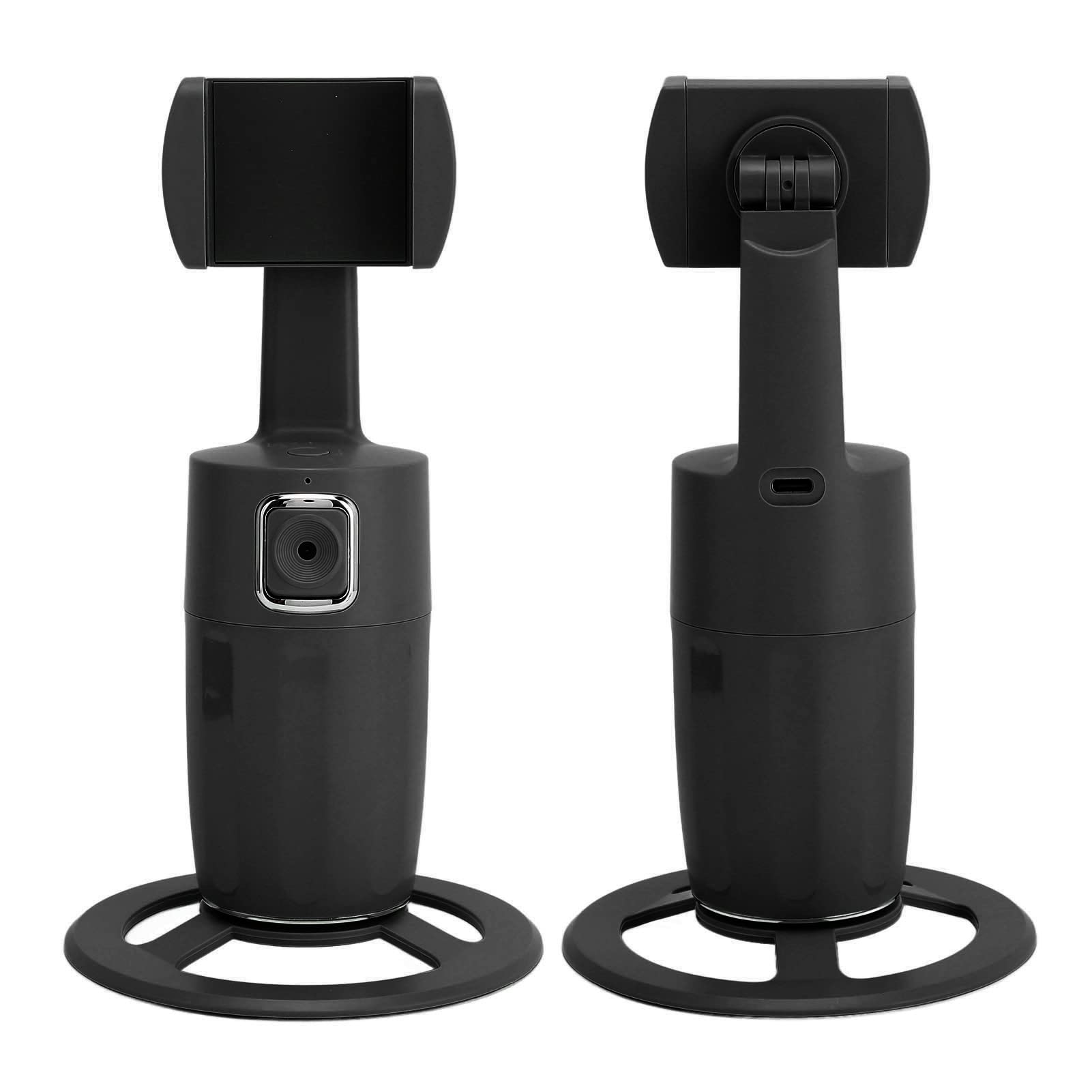 Soporte para Teléfono con Seguimiento Facial Automático, (Black)