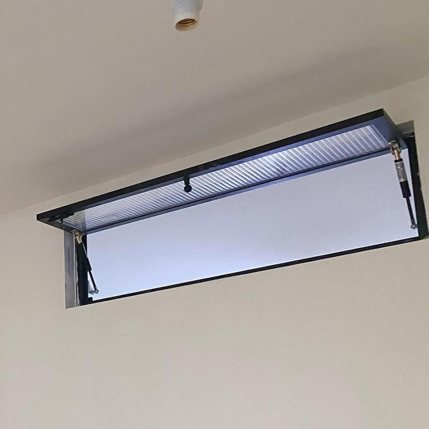 JKGHK Mobile Home Window, Mobile Home Concession Windows, Aluminum Tempered Utility Window, Small Basement Flip-up Soundproof Windows for Milk Tea Shop(20x20cm)