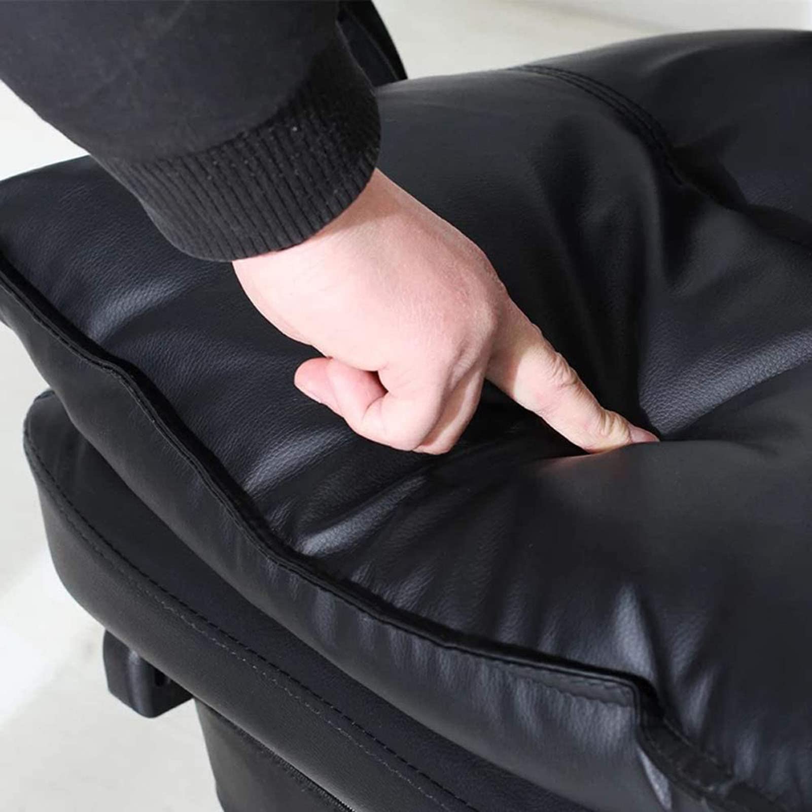 Krzesło biurowe do domowego biura, krzesło biurowe, krzesło biurowe, krzesło komputerowe, ergonomiczne krzesło biurowe, krzesło biurowe ze skóry PU, krzesło obrotowe z wysokim oparciem, wolne windy i