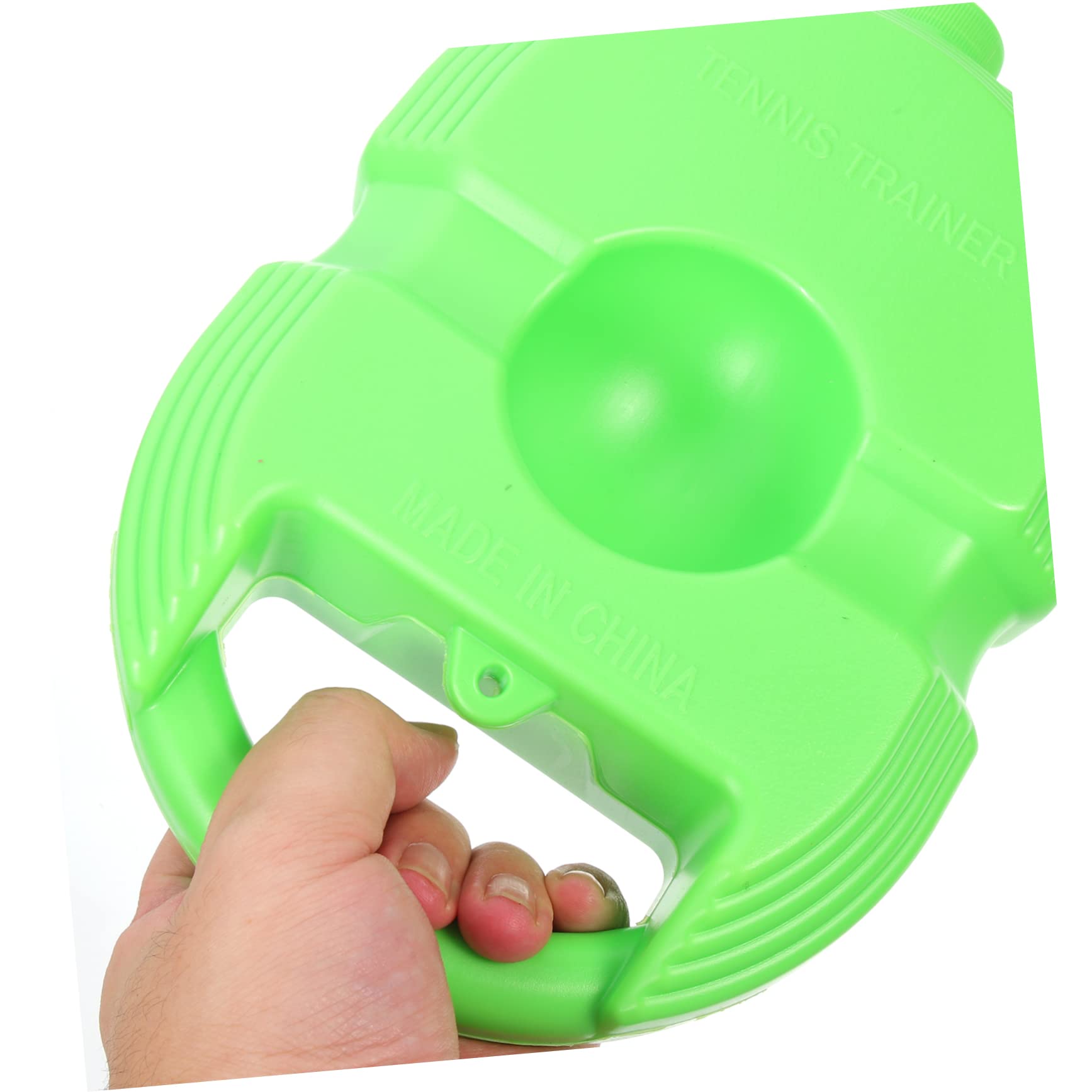 Sosoport Tennis Training Device for Men Women Portable Rebound Ball Trainer with Base for Outdoor Practice for Skill Development and Self Training