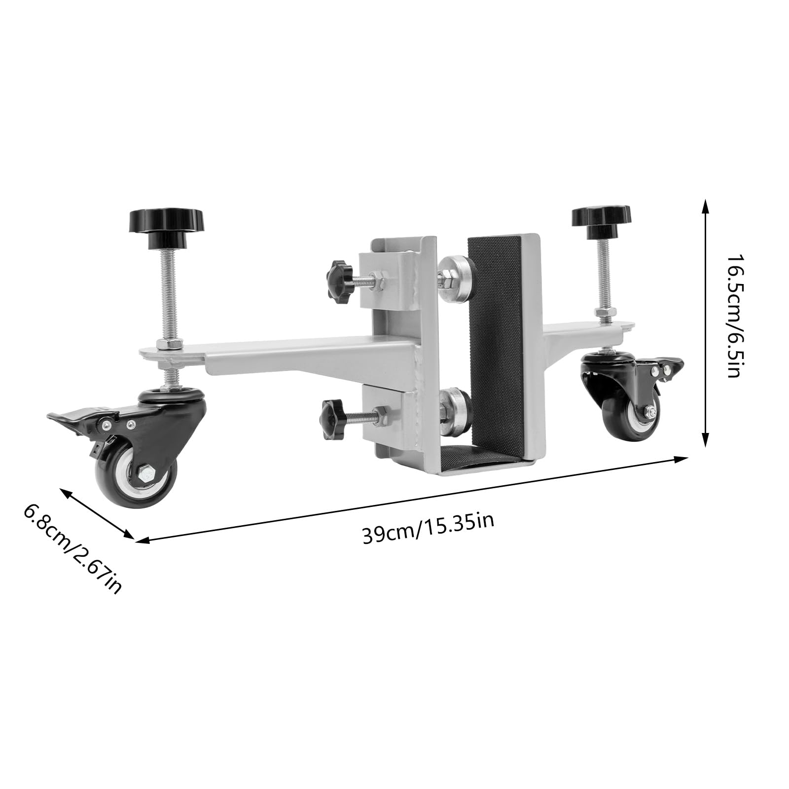 2 Pieces Door Installation Tool, Installation Tool for Doors 1.75-2.25in Thick, 500 pounds Door Installation Tool Kit with 4 pressure plate holders, Iron Black
