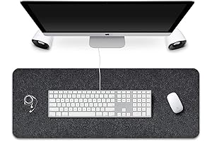 Extended Felt Mouse Pad: Your Gaming, Typing, and Daily Companion
