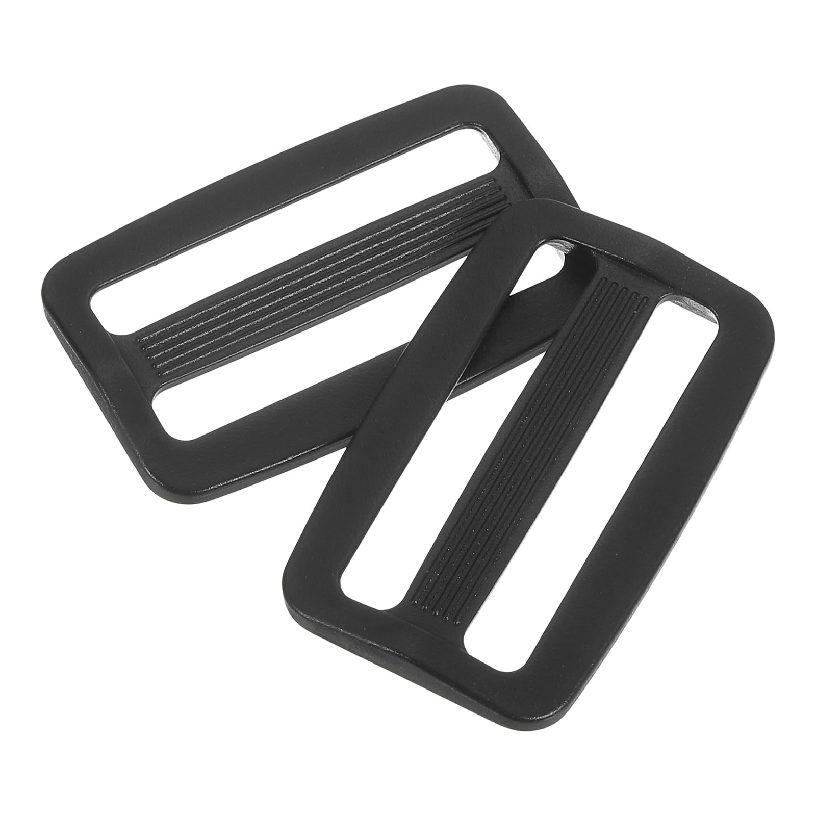 uxcell Plastic Slide Buckle, Tri-Glides Slides, Adjustable Webbing Buckles Fasteners for Backpack Purse Webbing Strap
