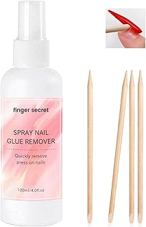 Gadcrystal Spray Nail Glue Remover 120ml 4fl.oz, Professional for Wear Press On Nails, Easily & Quickly Remove Fake Tips, Debonder