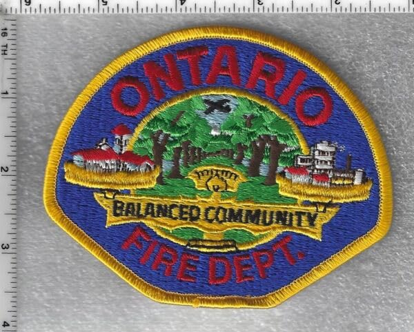 Ontario Fire Department (California) Shoulder Patch