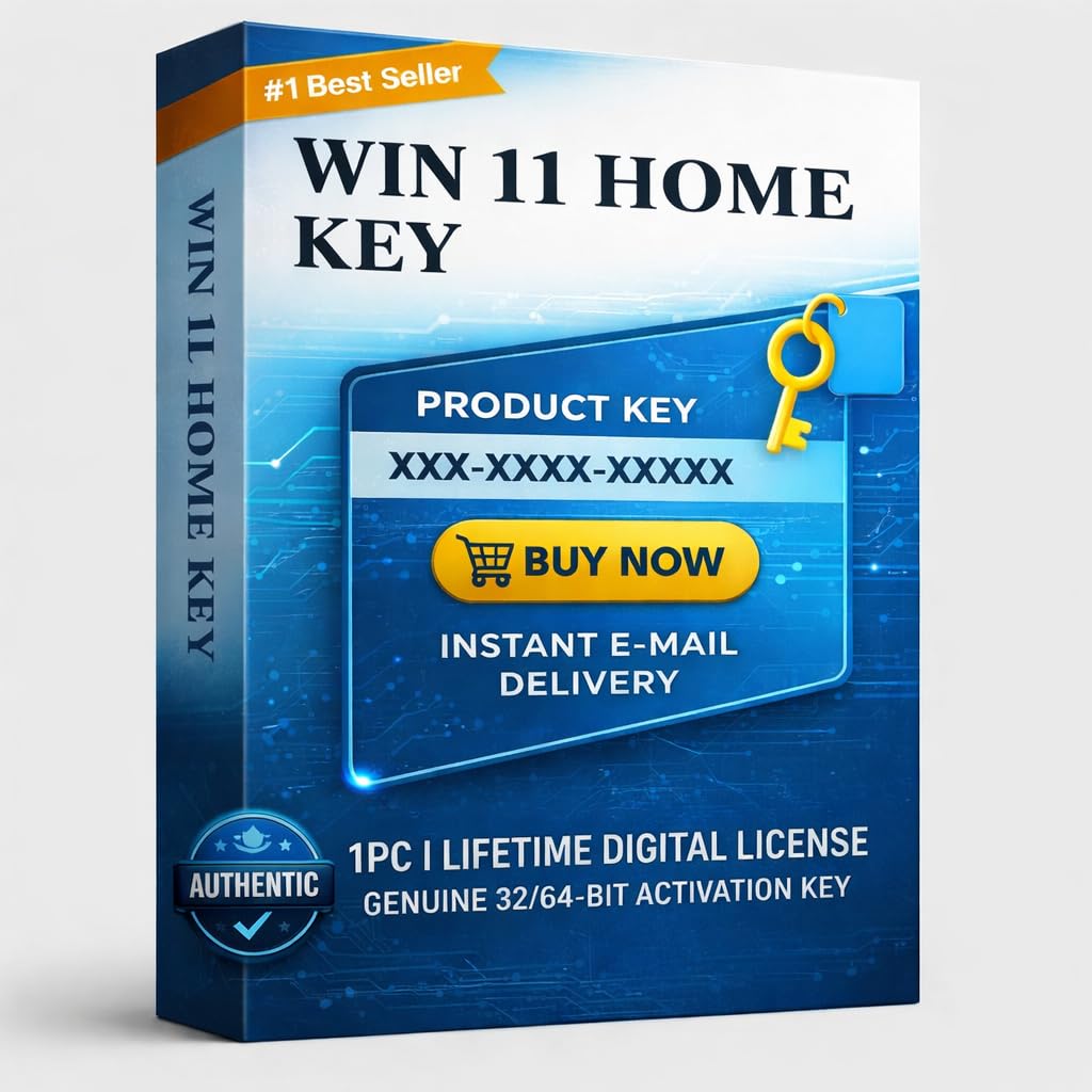 WIN 11 HOME Key | Genuine Lifetime Digital License | 32/64-Bit Activation | 1 PC Instant Email Delivery (WIN 11 HOME)-picture-10