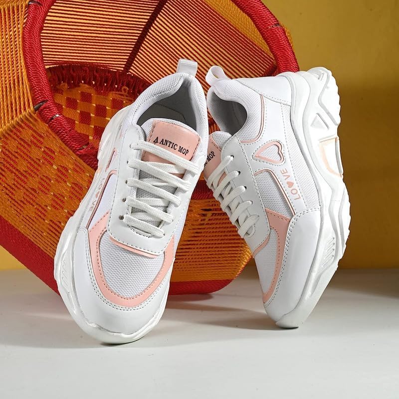 Doctor Walk Shoes for Women | Soft Comfortable | Breathable | Fashionable | Stylish | Trendy | Super Soft | Lightweight | Anti-Slip Sole | Indoor & Outdoor | (A-15) (Black) 6