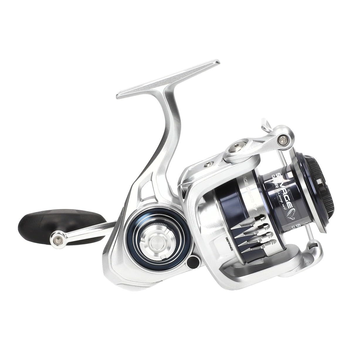 SGS Salzwassercombo Medium 3,05 m 30–100 g mit 5000 FD Spinnrolle | 2-teilig, Shore Jigging, salzwasserfest, für Küsten- und Meeresangeln