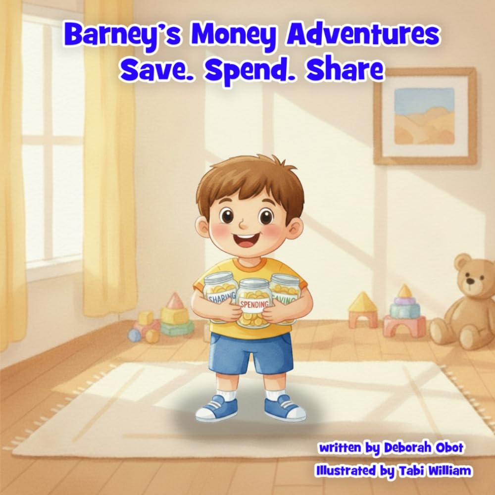 Barney's Money Adventures: Save. Spend. Share: A Fun Money Book for Kids Ages 3–8: Learning to Save, Spend and Share