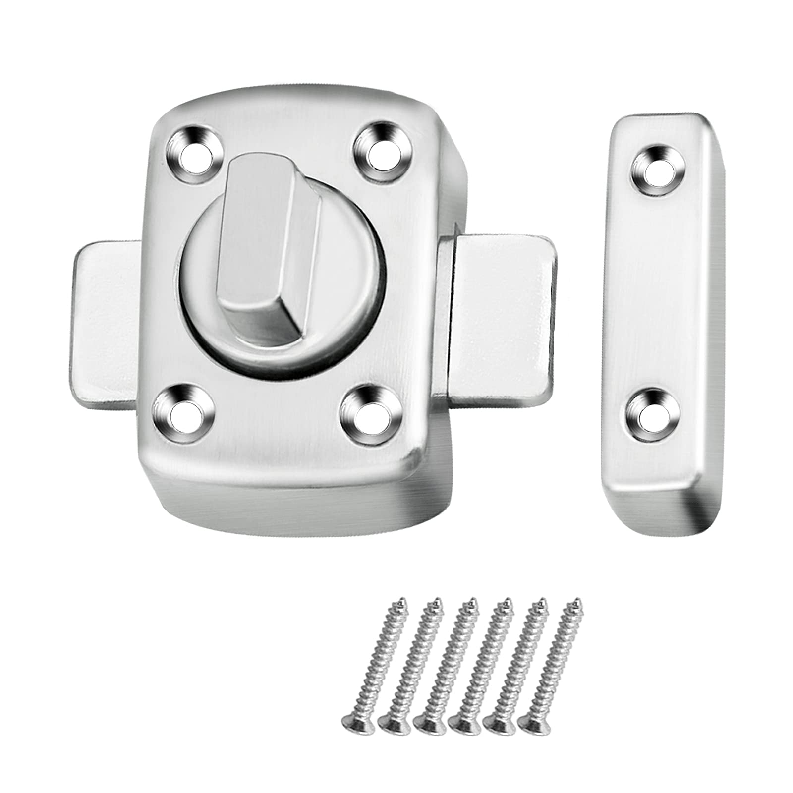 Buy Rotate Bolt Latch, Bedroom Latch Rotate Bolt Gate Latch Door Lock