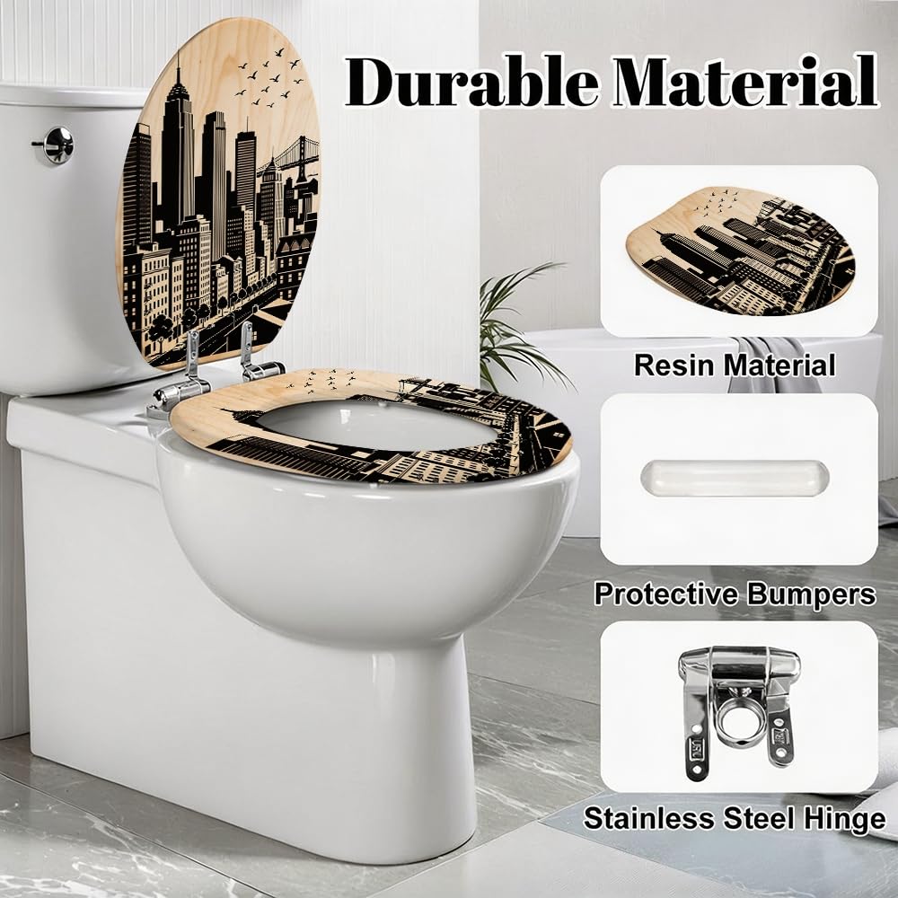 A14 Toilet Seat, Standard Size, for Bathroom Use