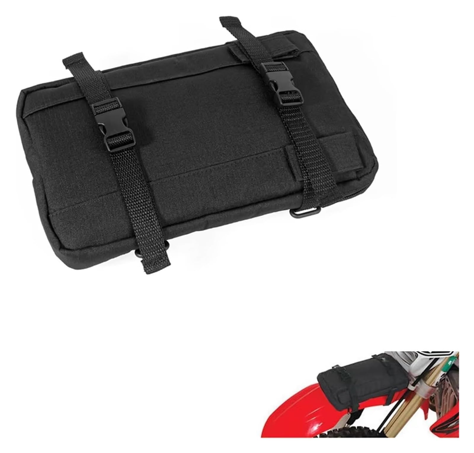 Moto Paraurti Borsa Moto Kit di Attrezzi Parafango Camera d'Aria Pneumatici Riparazione Bicicletta Fuoristrada Bagagli Sella Borsa
