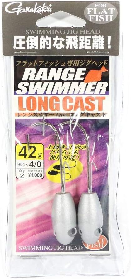 Gamakatsu Jig Head Rose Range Swimmer Long Cast #
