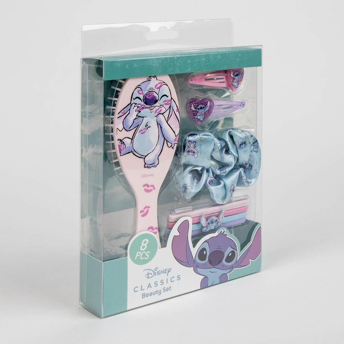 Stitch Children's Beauty Set, Multi-Coloured, Ideal to Surprise Your Little Ones, Includes 1 Fabric Scrunchie, 4 Scrunchies - Image 3
