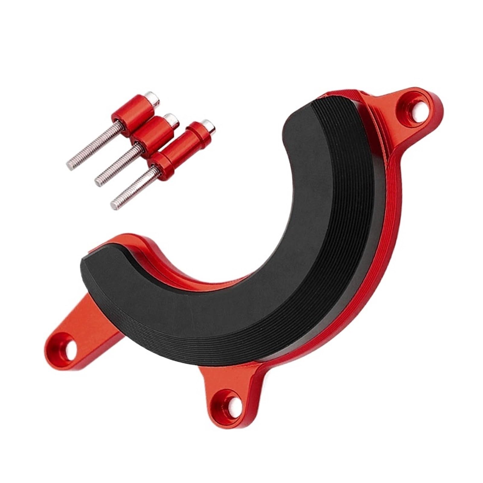 Kompatibel mit dem Crash Pad for Moto Kompatibel mit Honda CB650R 2019-2022 CB650F 2014-2019 Fallschutz für Rahmen des Motorstators rechte Seite (Rot)