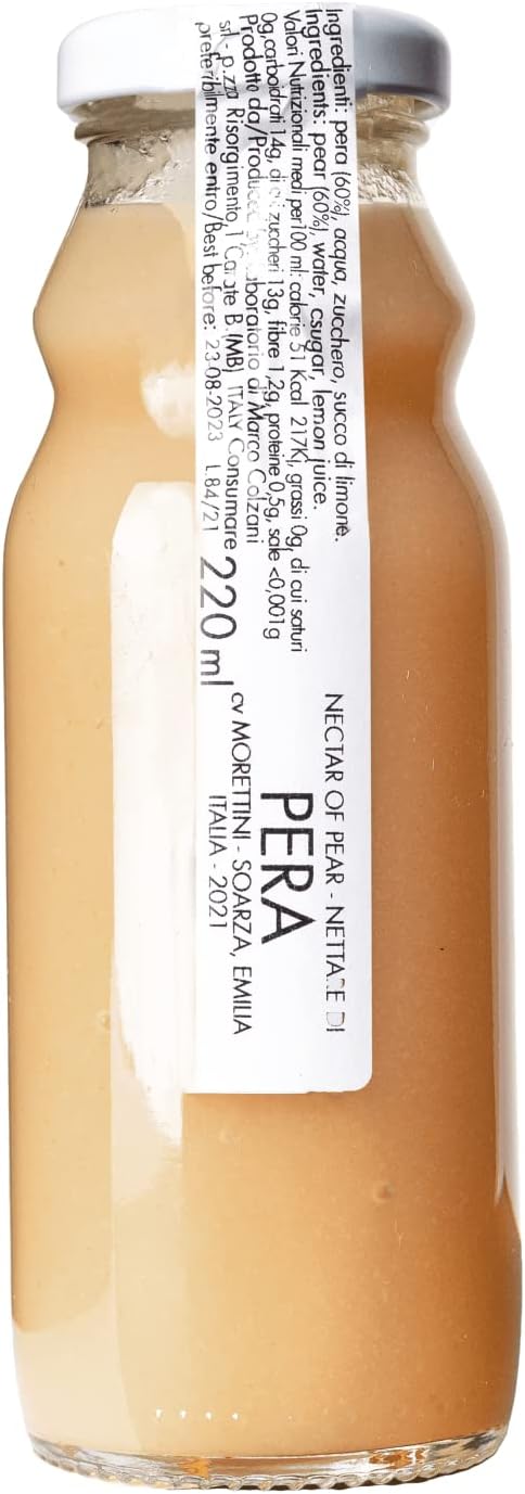 Morettini Pear Juice, from Emilia Romagna - Marco Colzani - 7.4 oz