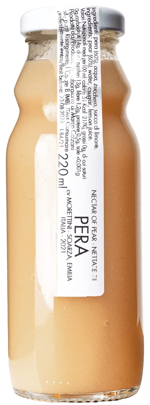 Morettini Pear Juice, from Emilia Romagna - Marco Colzani - 7.4 oz