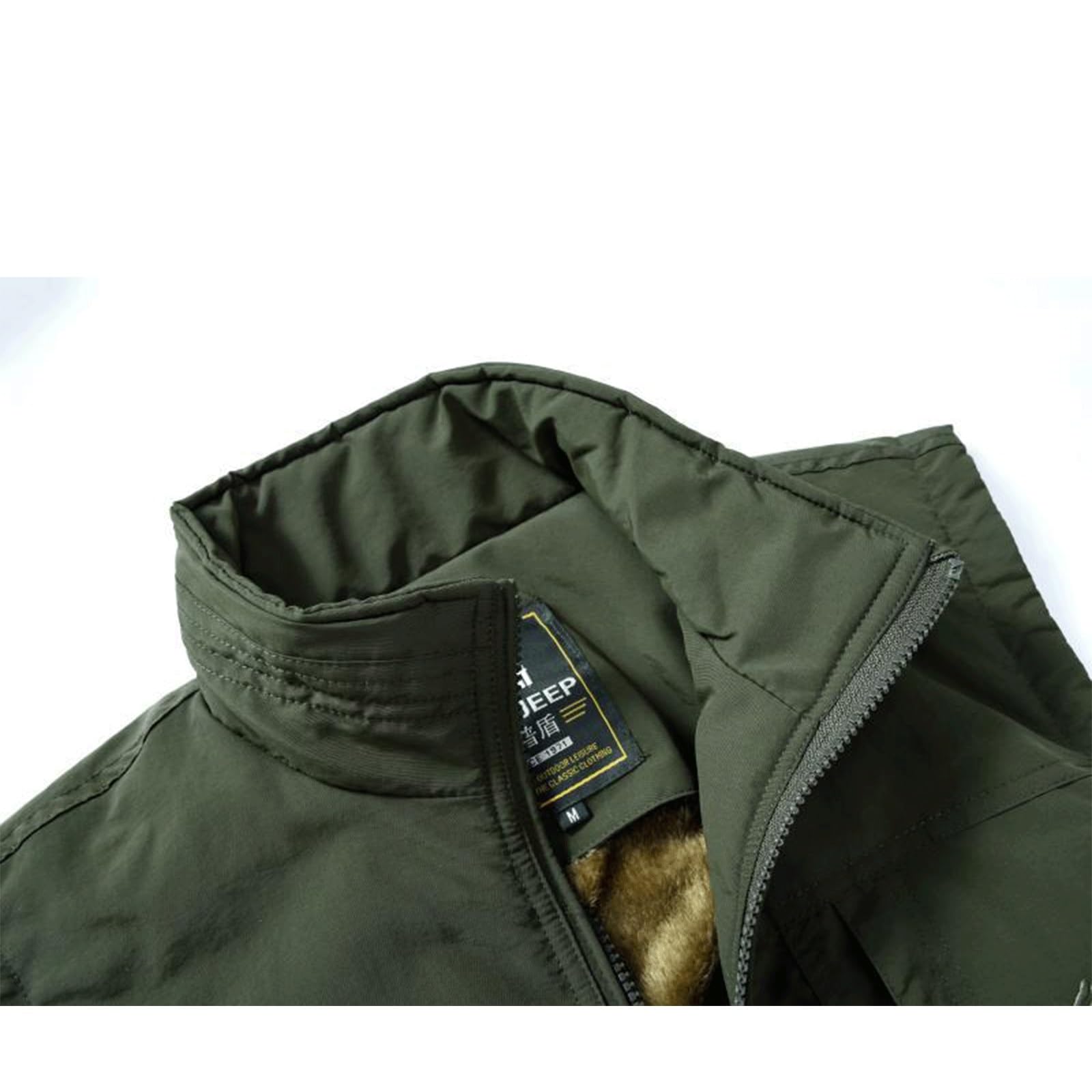 Wygwlg Gilet Da Uomo Active Wear Outdoor, Giacca Senza Maniche Antivento Foderata In Cotone Con Cerniera, Tasche Multiple, Per La Pesca Fotografica Di Viaggio