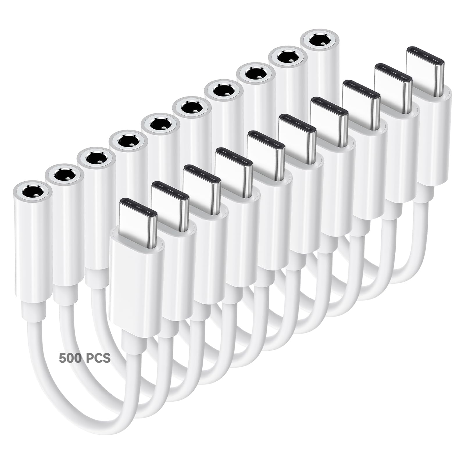 usb c to 3.5mm audio adapter cable 500-pack