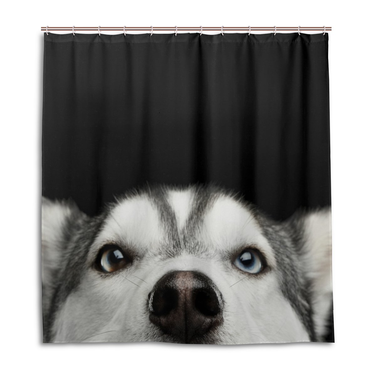 Amazon Com Alaza Siberian Husky Dog Shower Curtain 66 X 72 Inch Waterproof Polyester Decoration Bathroom Curtain With Hooks Home Kitchen Amazon Com Alaza Siberian Husky Dog Shower Curtain 66 X 72 Inch Waterproof Polyester Decoration Bathroom Curtain With Hooks Home Kitchen