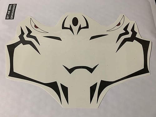 Miniatura 3 de Adhesivo temporal para tatuaje facial, Yuji Itadori, Ryomen Sukuna, accesorios de cosplay, fiesta de anime, disfraz de Halloween, hombres y mujeres,