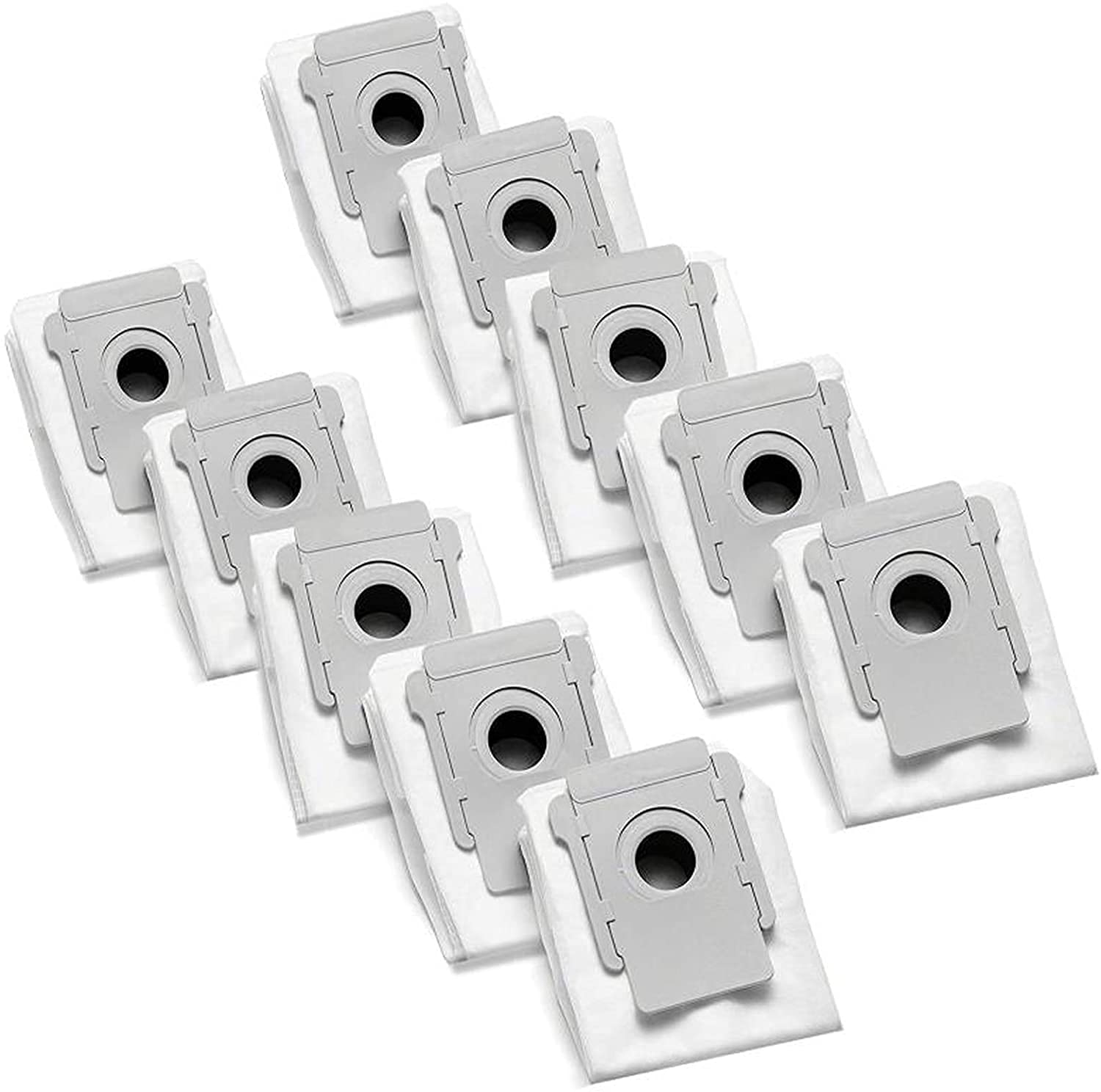 KGC 10 Stück Staubsaugerbeutel kompatibel mit iRobot Roomba i7 i7+ i7Plus, i8, i8+, i3, i3+, i4, i4+, i6, i6+, S9, S9+, S9Plus, passend für Clean Base Absaugstation Staubbeutel
