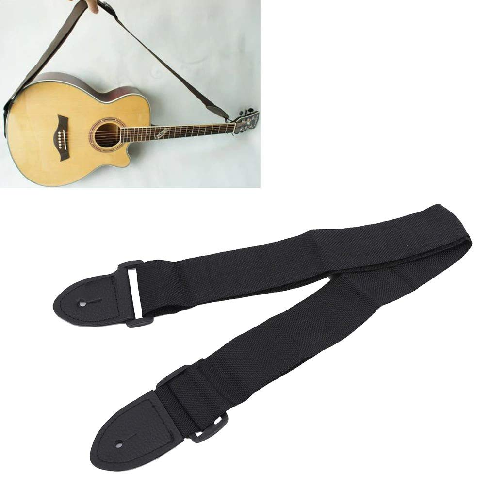 SOLDOUT™ Universal Guitar Ukulele Strap Adjustable Nylon Ukulele Belt with PU Leather Ends